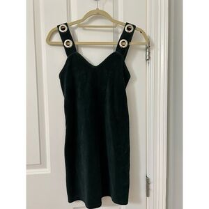 Green Corduroy Dress